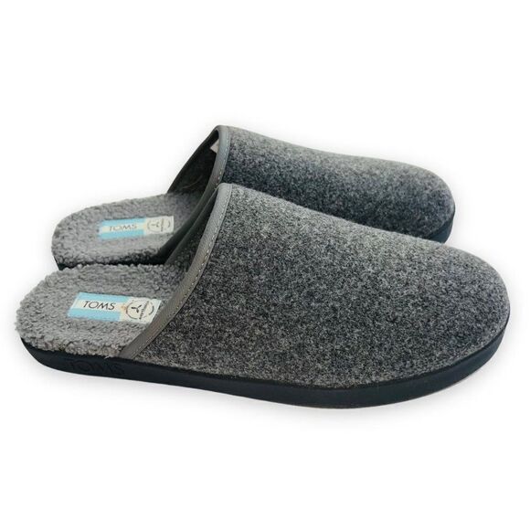 Toms Harbor Slip-on Slippers Grey Men's 10 - Picture 4 of 10